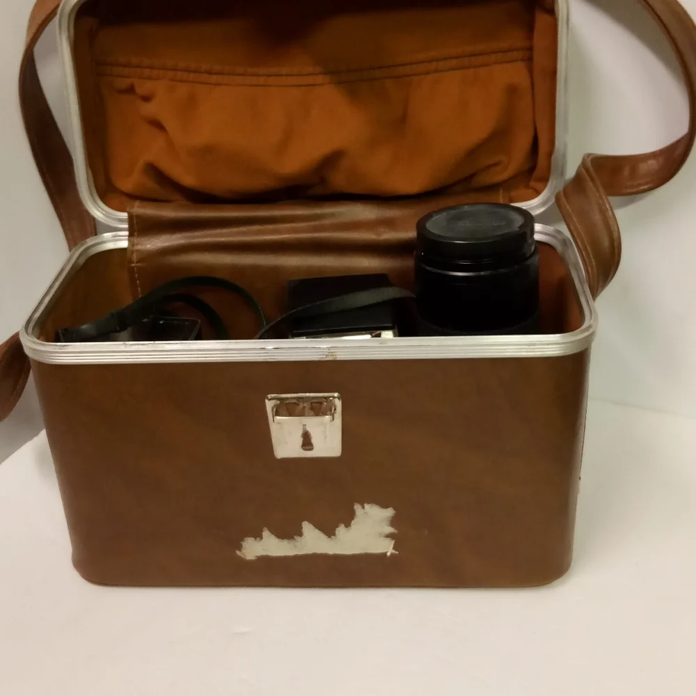 Vintage Olympus Camera & Complete Accessories Estate Sale